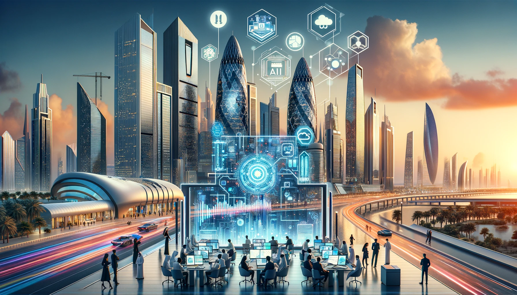 من الشرق الأوسط يتنوع: التحول من النفط إلى الاستثمارات التكنولوجية